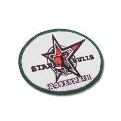 Starbulls - Aufnäher - Logo / Oval - Weiß