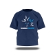 Dresdner Eislöwen - T-Shirt Kids - navy - Logo - 3-4y