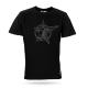 Starbulls - T-Shirt - Black on Black - Gr: XS