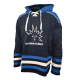 Dresdner Eislöwen - Hockey Hoodie - Stripe - Gr: XS