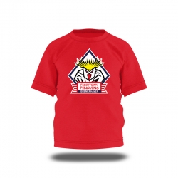 Fischtown Pinguins - T-Shirt Kids - red - Logo - 12-14y