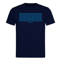 Dresdner Eislöwen  - T-Shirt - Linear - navy - Gr. XL