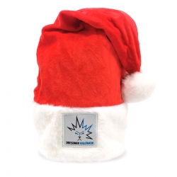 Dresdner Eislöwen - Weihnachtsmütze - rot - Logo