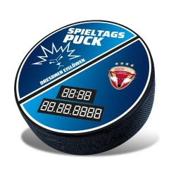 Dresdner Eislöwen - Spieltags-Puck - vs Weisswasser