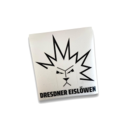 Dresdner Eislöwen - Plot Aufkleber 10cm - schwarz