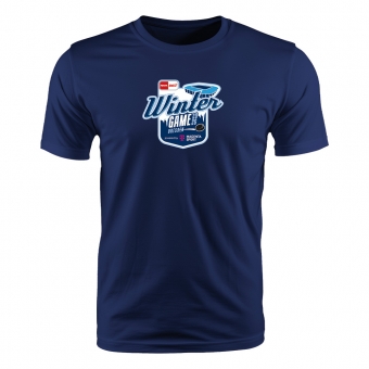 Winter Game 2026 - Shirt Logo - navy - Gr.2XL