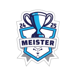 Dresdner Eislöwen - Aufkleber 80x105mm - Meister 2025
