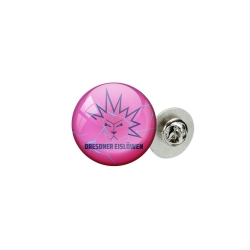 Dresdner Eislöwen - Doming Pin - pink - Logo