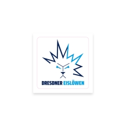 Dresdner Eislöwen - Logo-Aufkleber - Outdoor - 10cm