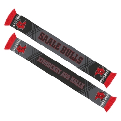 Saale Bulls - Schal - Cross - Black-grey