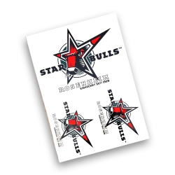 Starbulls - Sticker Set - 3er
