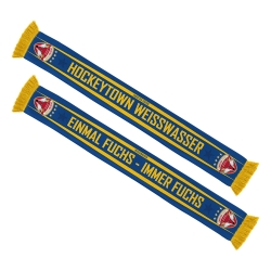 Lausitzer Füchse - Fan Schal - Einmal Fuchs Immer Fuchs