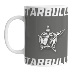 Starbulls - Kaffeetasse - Grau - Schriftzug