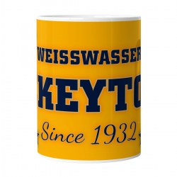 Lausitzer Füchse - Fan Tasse - Jumbo - Hockeytown - Gelb