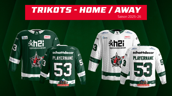 Starbulls Rosenheim - Saison Trikots 2025-26